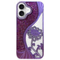Electroplated TPU Lotus Hollow-carved  Rhinestone Glitter Phone Case, For iPhone 16 Pro, For iPhone 16, For iPhone 15 Pro Max, For iPhone 15 Pro