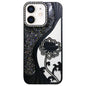 Electroplated TPU Lotus Hollow-carved  Rhinestone Glitter Phone Case, For iPhone 13 Pro Max, For iPhone 13 Pro, For iPhone 13, For iPhone 12