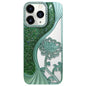 Electroplated TPU Lotus Hollow-carved  Rhinestone Glitter Phone Case, For iPhone 12 Pro Max, For iPhone 12 Pro, For iPhone 11 Pro Max, For iPhone 11