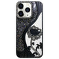 Electroplated TPU Lotus Hollow-carved  Rhinestone Glitter Phone Case, For iPhone 12 Pro Max, For iPhone 12 Pro, For iPhone 11 Pro Max, For iPhone 11