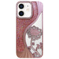 Electroplated TPU Lotus Hollow-carved  Rhinestone Glitter Phone Case, For iPhone 12 Pro Max, For iPhone 12 Pro, For iPhone 11 Pro Max, For iPhone 11