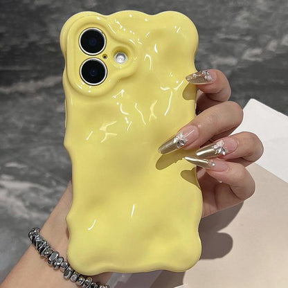 Cloud-Style TPU Shockroof Phone Case, For iPhone 16 Pro Max, For iPhone 16 Pro, For iPhone 16 Plus, For iPhone 16