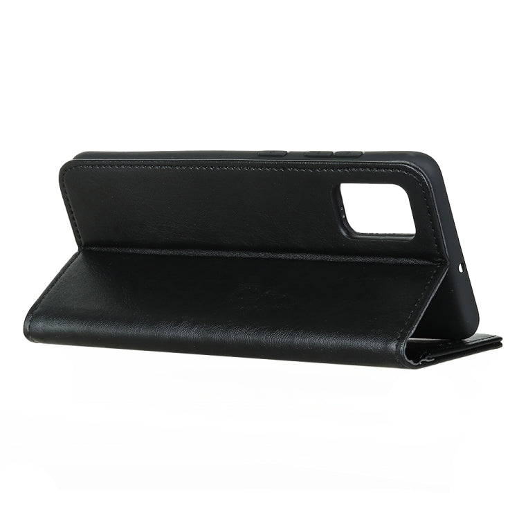 Magnetic Crazy Horse Texture Horizontal Flip Leather Case with Holder & Card Slots & Wallet, For OnePlus 8T