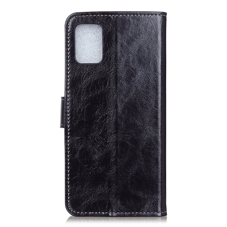 Retro Crazy Horse Texture Horizontal Flip Leather Case with Holder & Card Slots & Photo Frame & Wallet, For OnePlus 8T