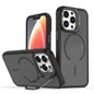 Bright Color Frosted Skin-feel Camera Bracket Magsafe Phone Case, For iPhone 13 Pro, For iPhone 13