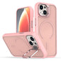 Bright Color Frosted Skin-feel Camera Bracket Magsafe Phone Case, For iPhone 13 Pro, For iPhone 13