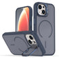 Bright Color Frosted Skin-feel Camera Bracket Magsafe Phone Case, For iPhone 13 Pro, For iPhone 13
