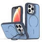 Bright Color Contrast Skin-feel Camera Bracket Magsafe Phone Case, For iPhone 13 Pro, For iPhone 13