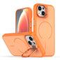 Bright Color Contrast Skin-feel Camera Bracket Magsafe Phone Case, For iPhone 13 Pro, For iPhone 13
