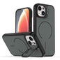Bright Color Contrast Skin-feel Camera Bracket Magsafe Phone Case, For iPhone 13 Pro, For iPhone 13