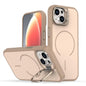 Bright Color Contrast Skin-feel Camera Bracket Magsafe Phone Case, For iPhone 13 Pro, For iPhone 13
