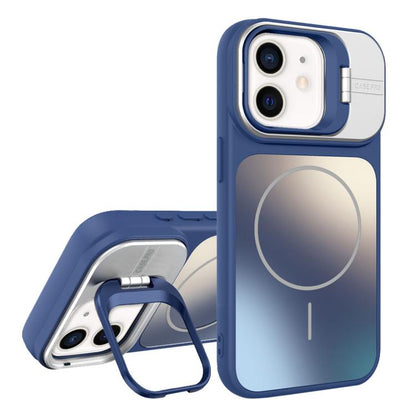 AG Frosted Lens Holder MagSafe Phone Case, For iPhone 12 Pro, For iPhone 11