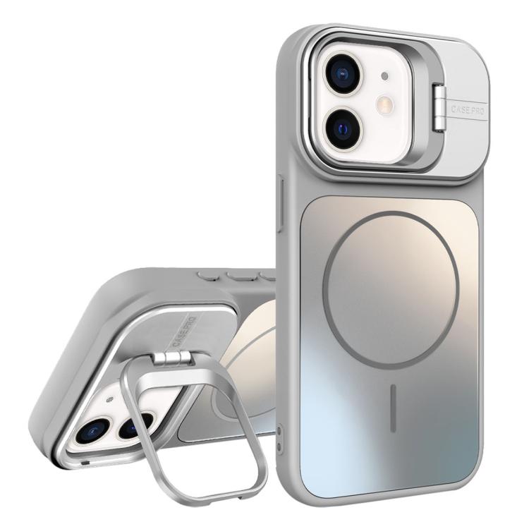 AG Frosted Lens Holder MagSafe Phone Case, For iPhone 12 Pro, For iPhone 11