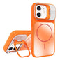 AG Frosted Lens Holder MagSafe Phone Case, For iPhone 13 Pro, For iPhone 13, For iPhone 12, For iPhone 12 Pro Max