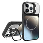 AG Frosted Lens Holder MagSafe Phone Case, For iPhone 13 Pro, For iPhone 13, For iPhone 12, For iPhone 12 Pro Max