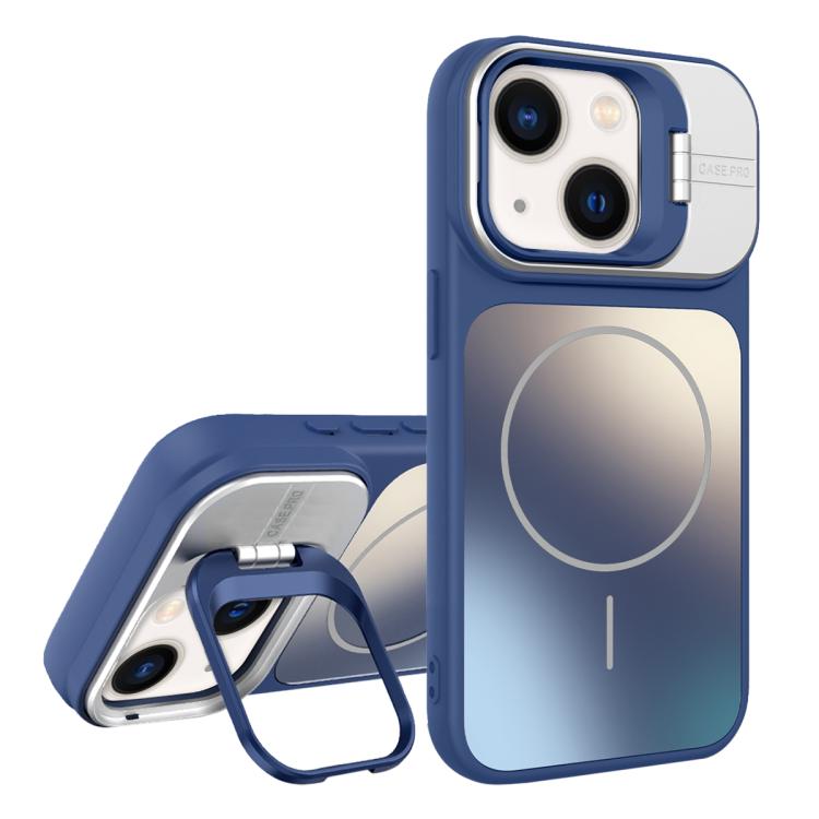 AG Frosted Lens Holder MagSafe Phone Case, For iPhone 13 Pro, For iPhone 13, For iPhone 12, For iPhone 12 Pro Max