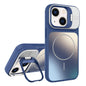 AG Frosted Lens Holder MagSafe Phone Case, For iPhone 13 Pro, For iPhone 13, For iPhone 12, For iPhone 12 Pro Max