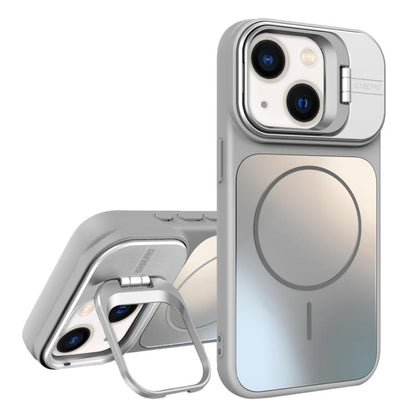 AG Frosted Lens Holder MagSafe Phone Case, For iPhone 13 Pro, For iPhone 13, For iPhone 12, For iPhone 12 Pro Max