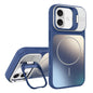 AG Frosted Lens Holder MagSafe Phone Case, For iPhone 17 Pro Max, For iPhone 17 Pro, For iPhone 17, For iPhone 16 Pro Max