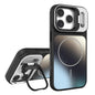 AG Frosted Lens Holder MagSafe Phone Case, For iPhone 17 Pro Max, For iPhone 17 Pro, For iPhone 17, For iPhone 16 Pro Max