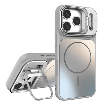 AG Frosted Lens Holder MagSafe Phone Case, For iPhone 17 Pro Max, For iPhone 17 Pro, For iPhone 17, For iPhone 16 Pro Max
