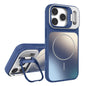 AG Frosted Lens Holder MagSafe Phone Case, For iPhone 17 Pro Max, For iPhone 17 Pro, For iPhone 17, For iPhone 16 Pro Max