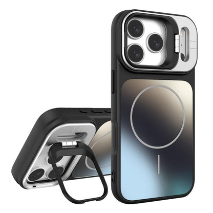 AG Frosted Lens Holder MagSafe Phone Case, For iPhone 17 Pro Max, For iPhone 17 Pro, For iPhone 17, For iPhone 16 Pro Max