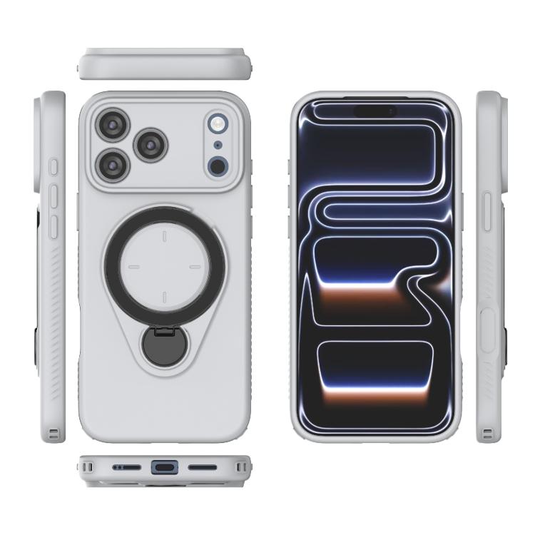 Ring Shield MagSafe TPU Phone Case with 360 Degree Rotating Holder, For iPhone 17 Pro Max, For iPhone 17 Pro, For iPhone 17, For iPhone Air