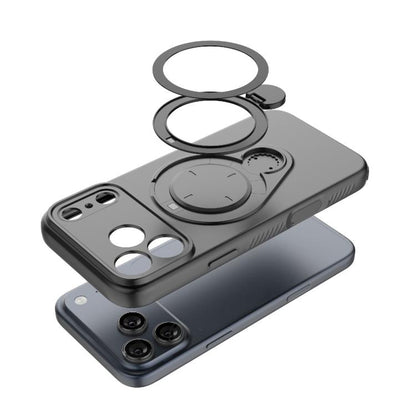 Ring Shield MagSafe TPU Phone Case with 360 Degree Rotating Holder, For iPhone 17 Pro Max, For iPhone 17 Pro, For iPhone 17, For iPhone Air