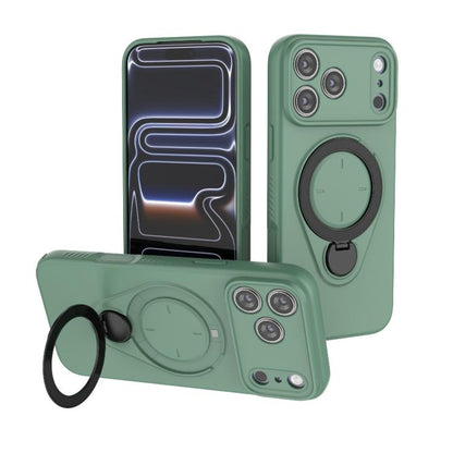 Ring Shield MagSafe TPU Phone Case with 360 Degree Rotating Holder, For iPhone 17 Pro Max, For iPhone 17 Pro, For iPhone 17, For iPhone Air