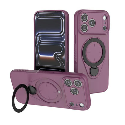 Ring Shield MagSafe TPU Phone Case with 360 Degree Rotating Holder, For iPhone 17 Pro Max, For iPhone 17 Pro, For iPhone 17, For iPhone Air