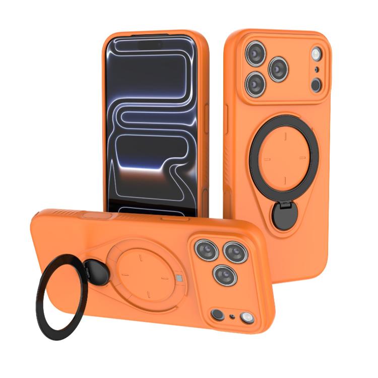 Ring Shield MagSafe TPU Phone Case with 360 Degree Rotating Holder, For iPhone 17 Pro Max, For iPhone 17 Pro, For iPhone 17, For iPhone Air