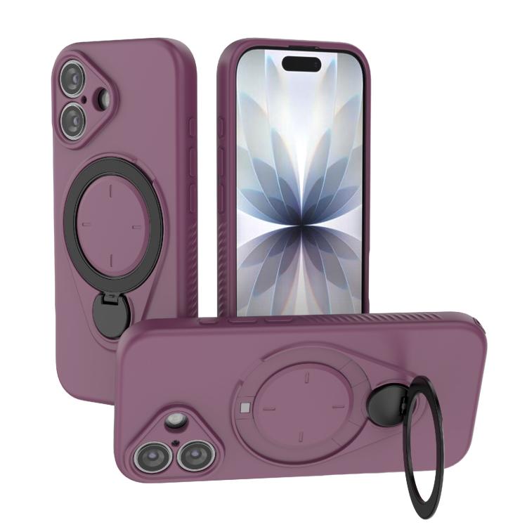 Ring Shield MagSafe TPU Phone Case with 360 Degree Rotating Holder, For iPhone 17 Pro Max, For iPhone 17 Pro, For iPhone 17, For iPhone Air