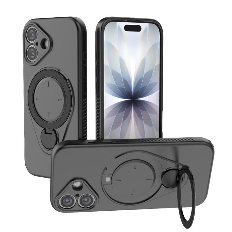 Ring Shield MagSafe TPU Phone Case with 360 Degree Rotating Holder, For iPhone 17 Pro Max, For iPhone 17 Pro, For iPhone 17, For iPhone Air