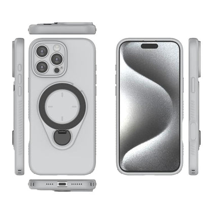 Ring Shield MagSafe TPU Phone Case with 360 Degree Rotating Holder, For iPhone 16 Pro Max, For iPhone 16 Pro, For iPhone 16 Plus, For iPhone 16
