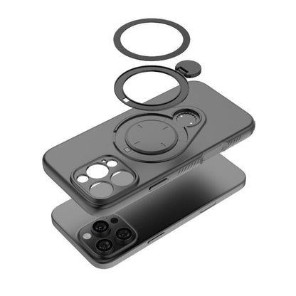 Ring Shield MagSafe TPU Phone Case with 360 Degree Rotating Holder, For iPhone 16 Pro Max, For iPhone 16 Pro, For iPhone 16 Plus, For iPhone 16