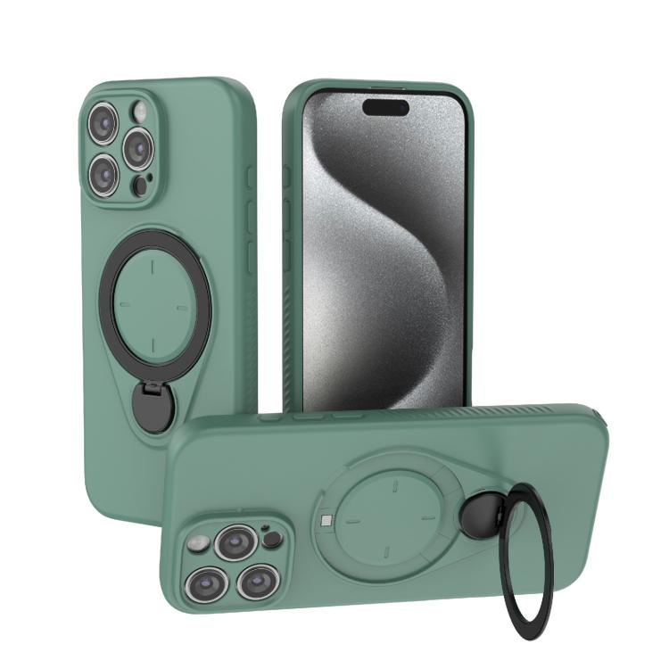 Ring Shield MagSafe TPU Phone Case with 360 Degree Rotating Holder, For iPhone 16 Pro Max, For iPhone 16 Pro, For iPhone 16 Plus, For iPhone 16