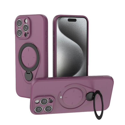 Ring Shield MagSafe TPU Phone Case with 360 Degree Rotating Holder, For iPhone 16 Pro Max, For iPhone 16 Pro, For iPhone 16 Plus, For iPhone 16