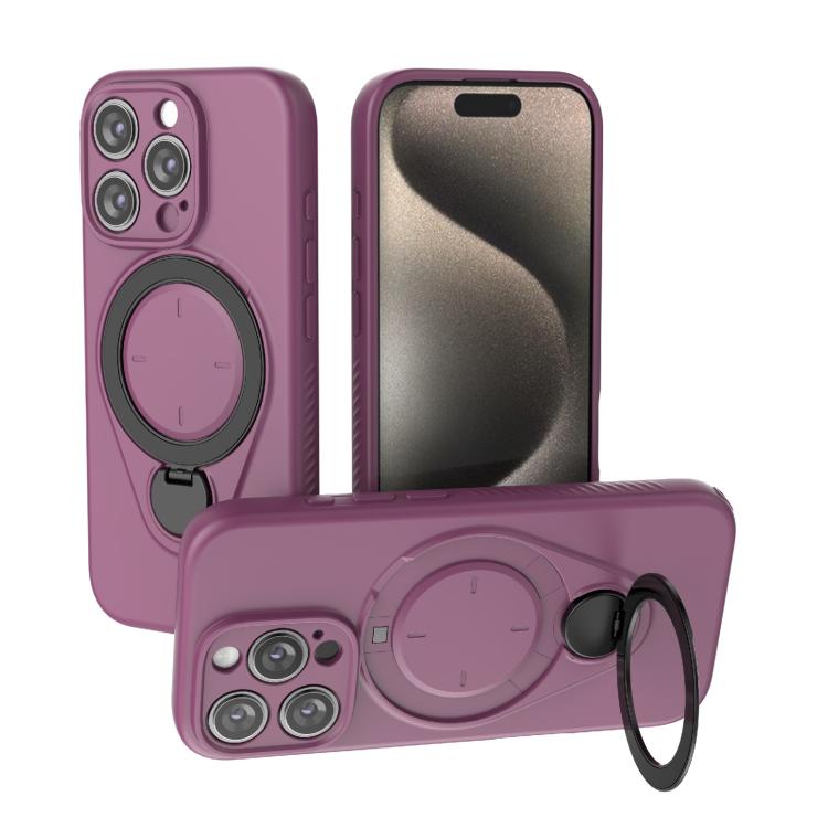 Ring Shield MagSafe TPU Phone Case with 360 Degree Rotating Holder, For iPhone 16 Pro Max, For iPhone 16 Pro, For iPhone 16 Plus, For iPhone 16