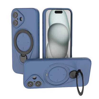 Ring Shield MagSafe TPU Phone Case with 360 Degree Rotating Holder, For iPhone 16 Pro Max, For iPhone 16 Pro, For iPhone 16 Plus, For iPhone 16