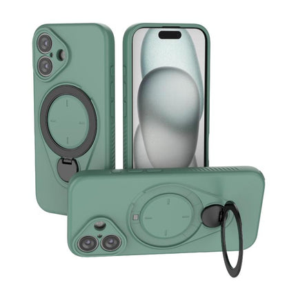 Ring Shield MagSafe TPU Phone Case with 360 Degree Rotating Holder, For iPhone 16 Pro Max, For iPhone 16 Pro, For iPhone 16 Plus, For iPhone 16