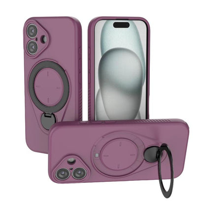 Ring Shield MagSafe TPU Phone Case with 360 Degree Rotating Holder, For iPhone 16 Pro Max, For iPhone 16 Pro, For iPhone 16 Plus, For iPhone 16