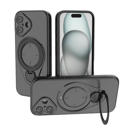 Ring Shield MagSafe TPU Phone Case with 360 Degree Rotating Holder, For iPhone 16 Pro Max, For iPhone 16 Pro, For iPhone 16 Plus, For iPhone 16