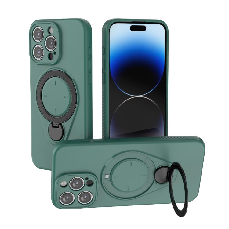 Ring Shield MagSafe TPU Phone Case with 360 Degree Rotating Holder, For iPhone 15 Pro Max, For iPhone 15 Pro, For iPhone 15, For iPhone 14 / 13