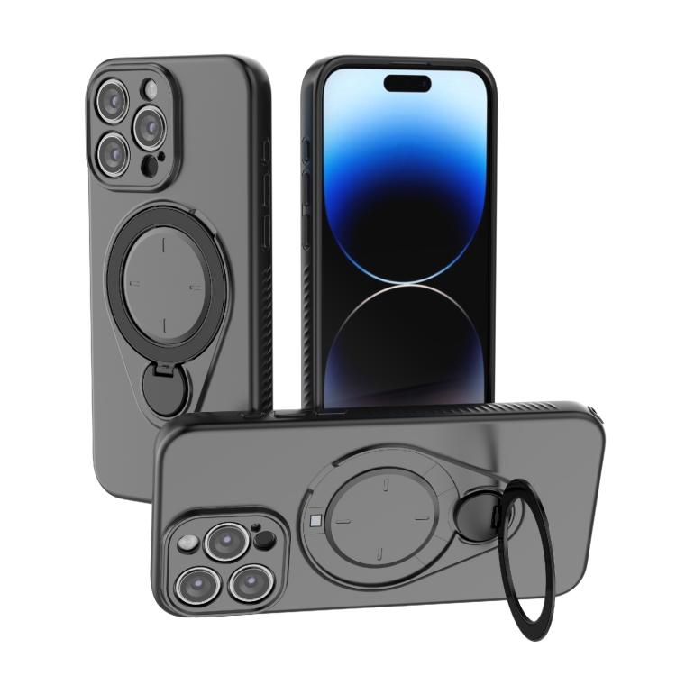 Ring Shield MagSafe TPU Phone Case with 360 Degree Rotating Holder, For iPhone 15 Pro Max, For iPhone 15 Pro, For iPhone 15, For iPhone 14 / 13