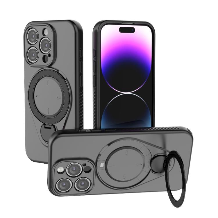 Ring Shield MagSafe TPU Phone Case with 360 Degree Rotating Holder, For iPhone 15 Pro Max, For iPhone 15 Pro, For iPhone 15, For iPhone 14 / 13