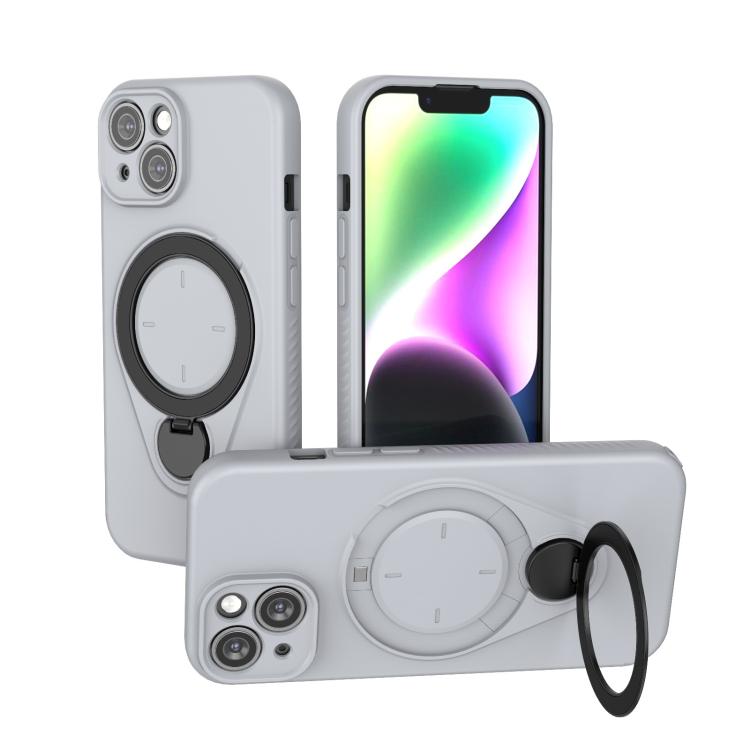 Ring Shield MagSafe TPU Phone Case with 360 Degree Rotating Holder, For iPhone 15 Pro Max, For iPhone 15 Pro, For iPhone 15, For iPhone 14 / 13