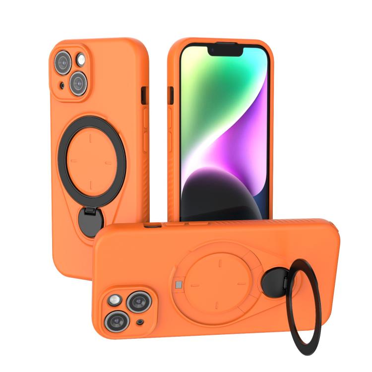 Ring Shield MagSafe TPU Phone Case with 360 Degree Rotating Holder, For iPhone 15 Pro Max, For iPhone 15 Pro, For iPhone 15, For iPhone 14 / 13