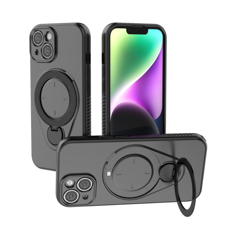 Ring Shield MagSafe TPU Phone Case with 360 Degree Rotating Holder, For iPhone 15 Pro Max, For iPhone 15 Pro, For iPhone 15, For iPhone 14 / 13