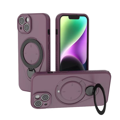 Ring Shield MagSafe TPU Phone Case with 360 Degree Rotating Holder, For iPhone 15 Pro Max, For iPhone 15 Pro, For iPhone 15, For iPhone 14 / 13